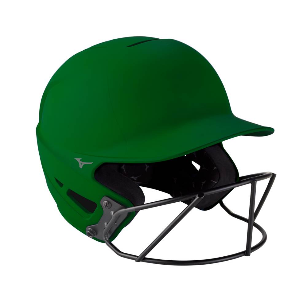 Mizuno Women's F6 Fastpitch Softball Batting Helmet Green (380395-AWQ)